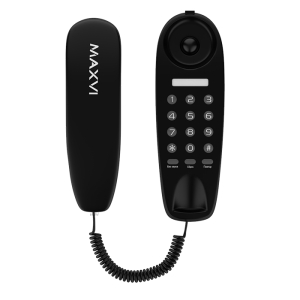 Купить Проводной телефон Maxvi CS-01 black